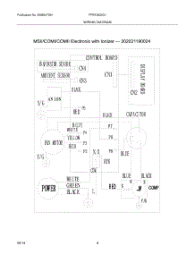 04 - Wiring Diagram parts for Frigidaire Room Air Conditioner FFRE0633Q14 from AppliancePartsPros.com