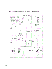 04 - Wiring Diagram parts for Frigidaire Room Air Conditioner FFRE0833Q14 from AppliancePartsPros.com