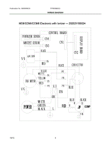 03 - Wiring Diagram parts for Electrolux Air Conditioner FFRE08B3Q16 from AppliancePartsPros.com