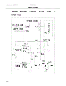 03 - Wiring Diagram parts for Electrolux Air Conditioner FFRE08W3Q17 from AppliancePartsPros.com