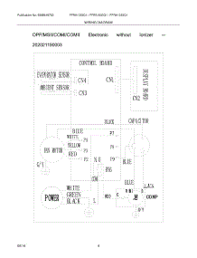04 - Wiring Diagram parts for Frigidaire Room Air Conditioner FFRE1033Q15 from AppliancePartsPros.com