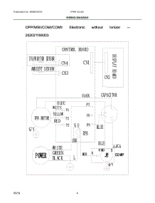 03 - Wiring Diagram parts for Electrolux Air Conditioner FFRE10L3S11 from AppliancePartsPros.com