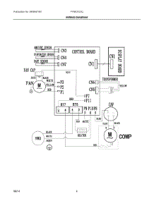 03 - Wiring Diagram parts for Electrolux Air Conditioner FFRE2533Q20 from AppliancePartsPros.com