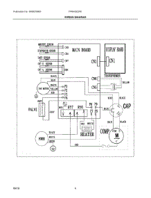 03 - Wiring Diagram parts for Electrolux Air Conditioner FFRH0822R11 from AppliancePartsPros.com