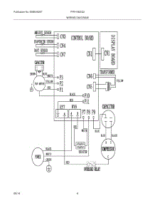04 - Wiring Diagram parts for Frigidaire Room Air Conditioner FFRH1822Q21 from AppliancePartsPros.com