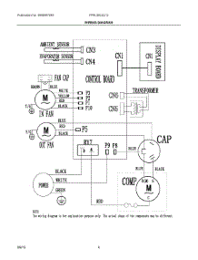 03 - Wiring Diagram parts for Electrolux Air Conditioner FFRL0633Q12 from AppliancePartsPros.com