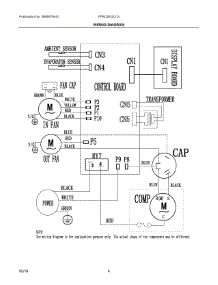 03 - Wiring Diagram parts for Electrolux Air Conditioner FFRL0633Q13 from AppliancePartsPros.com