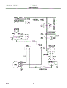 03 - Wiring Diagram parts for Electrolux Air Conditioner FFTA0833S10 from AppliancePartsPros.com