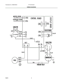 03 - Wiring Diagram parts for Electrolux Air Conditioner FFTA1033S20 from AppliancePartsPros.com