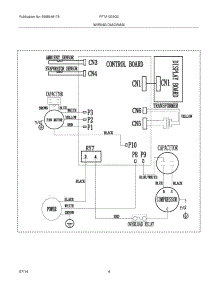 04 - Wiring Diagram parts for Frigidaire Room Air Conditioner FFTA1233Q23 from AppliancePartsPros.com