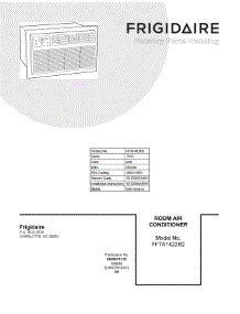 01 - Cover Sheet parts for Electrolux Air Conditioner FFTA1422R21 from AppliancePartsPros.com