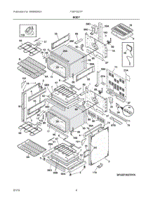 03 - Body parts for Electrolux Range FGEF302TPWA from AppliancePartsPros.com