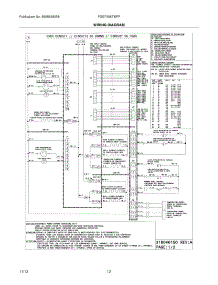 10 - Wiring Diagram parts for Frigidaire Range FGEF306TMFF from AppliancePartsPros.com