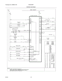 10 - Wiring Diagram parts for Frigidaire Range FGES3065PBC from AppliancePartsPros.com