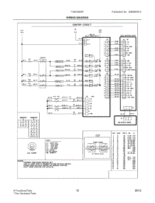 07 - Wiring Diagram parts for Electrolux Range FGES3065PBF from AppliancePartsPros.com