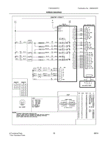 07 - Wiring Diagram parts for Electrolux Range FGES3065PFD from AppliancePartsPros.com