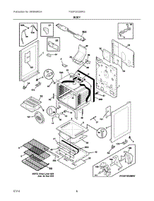 04 - Body parts for Electrolux Range FGGF3032MFG from AppliancePartsPros.com