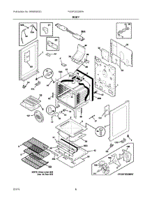 04 - Body parts for Electrolux Range FGGF3032MFH from AppliancePartsPros.com