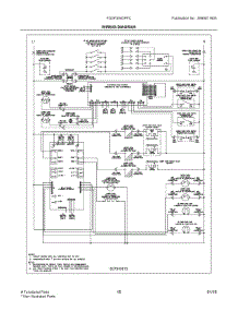 08 - Wiring Diagram parts for Electrolux Range FGGF304DPFC from AppliancePartsPros.com