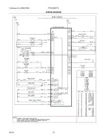 10 - Wiring Diagram parts for Frigidaire Range FPES3085PFA from AppliancePartsPros.com