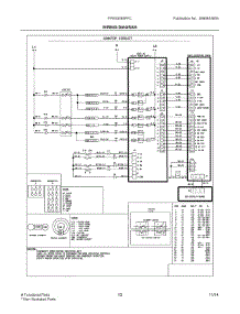 07 - Wiring Diagram parts for Electrolux Range FPES3085PFC from AppliancePartsPros.com