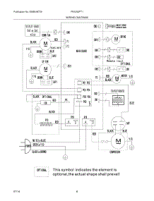 04 - Wiring Diagram parts for Frigidaire Room Air Conditioner FRA093PT114 from AppliancePartsPros.com