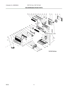 02 - Recommended Spare Parts parts for Electrolux Air Conditioner FRP77ETV2A0 from AppliancePartsPros.com