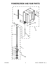 04 - Powerscrew And Ram Parts parts for Whirlpool Compactor GC900QPPB5 from AppliancePartsPros.com