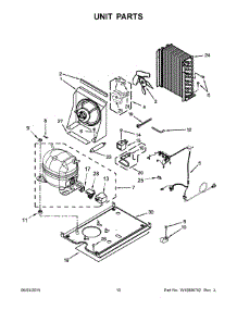 06 - Unit Parts parts for Whirlpool Ice Maker GI15NDXZB1 from AppliancePartsPros.com