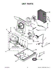 06 - Unit Parts parts for Whirlpool Ice Maker GI15NDXZQ0 from AppliancePartsPros.com