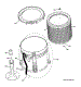 03 - Tub, Basket & Agitator