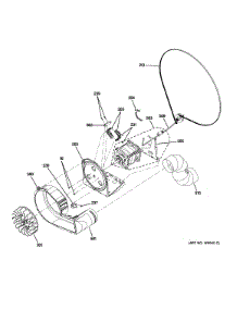 06 - Blower & Motor parts for Ge Washer Dryer Combo GTUP240EM5WW from AppliancePartsPros.com