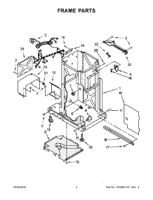03 - Frame Parts parts for Whirlpool Compactor GX900QPPS5 from AppliancePartsPros.com