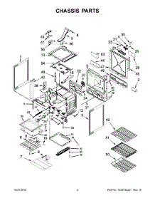 03 - Chassis Parts parts for Maytag Range JDS1450DS0 from AppliancePartsPros.com