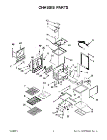 03 - Chassis Parts parts for Maytag Range JGS1450DP0 from AppliancePartsPros.com