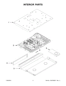 03 - Interior Parts parts for Maytag Range JIS1450CDP0 from AppliancePartsPros.com