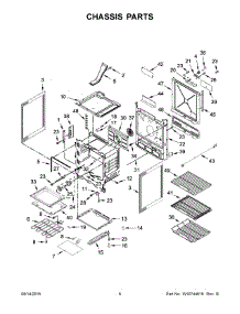 04 - Chassis Parts parts for Maytag Range JIS1450CDS0 from AppliancePartsPros.com