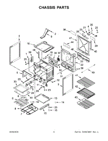 04 - Chassis Parts parts for Maytag Range JIS1450DS1 from AppliancePartsPros.com