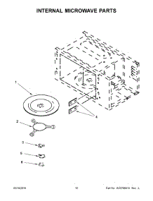 06 - Internal Microwave Parts parts for Maytag Microwave JMC2127WS02 from AppliancePartsPros.com
