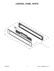 03 - Control Panel Parts parts for Maytag Microwave JMC2430DB00 from AppliancePartsPros.com