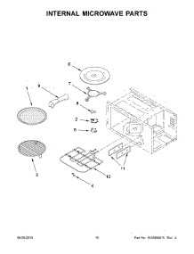 06 - Internal Microwave Parts parts for Maytag Microwave JMC2430DB00 from AppliancePartsPros.com
