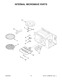 06 - Internal Microwave Parts parts for Maytag Microwave JMC2430DP01 from AppliancePartsPros.com
