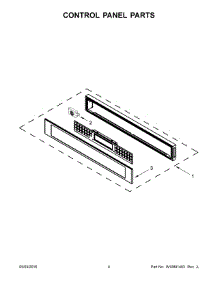 03 - Control Panel Parts parts for Maytag Microwave JMC2430DS01 from AppliancePartsPros.com