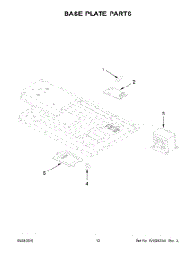 07 - Base Plate Parts parts for Maytag Microwave JMC3415ES0 from AppliancePartsPros.com