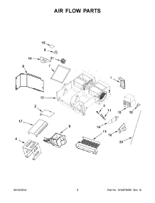 05 - Air Flow Parts parts for Maytag Microwave JMV8208CS0 from AppliancePartsPros.com