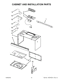 07 - Cabinet And Installation Parts parts for Maytag Microwave JMV9186WR2 from AppliancePartsPros.com