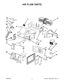 05 - Air Flow Parts parts for Maytag Microwave JMV9186WS2 from AppliancePartsPros.com