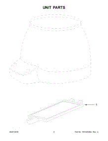 02 - Unit Parts parts for Whirlpool Coffee Grinder KCG0799SX0 from AppliancePartsPros.com