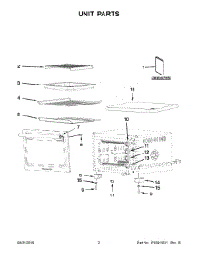 02 - Unit Parts parts for Whirlpool Toaster KCO263SZ0 from AppliancePartsPros.com