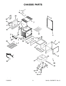 04 - Chassis Parts parts for Whirlpool Range KFGG500ESS0 from AppliancePartsPros.com